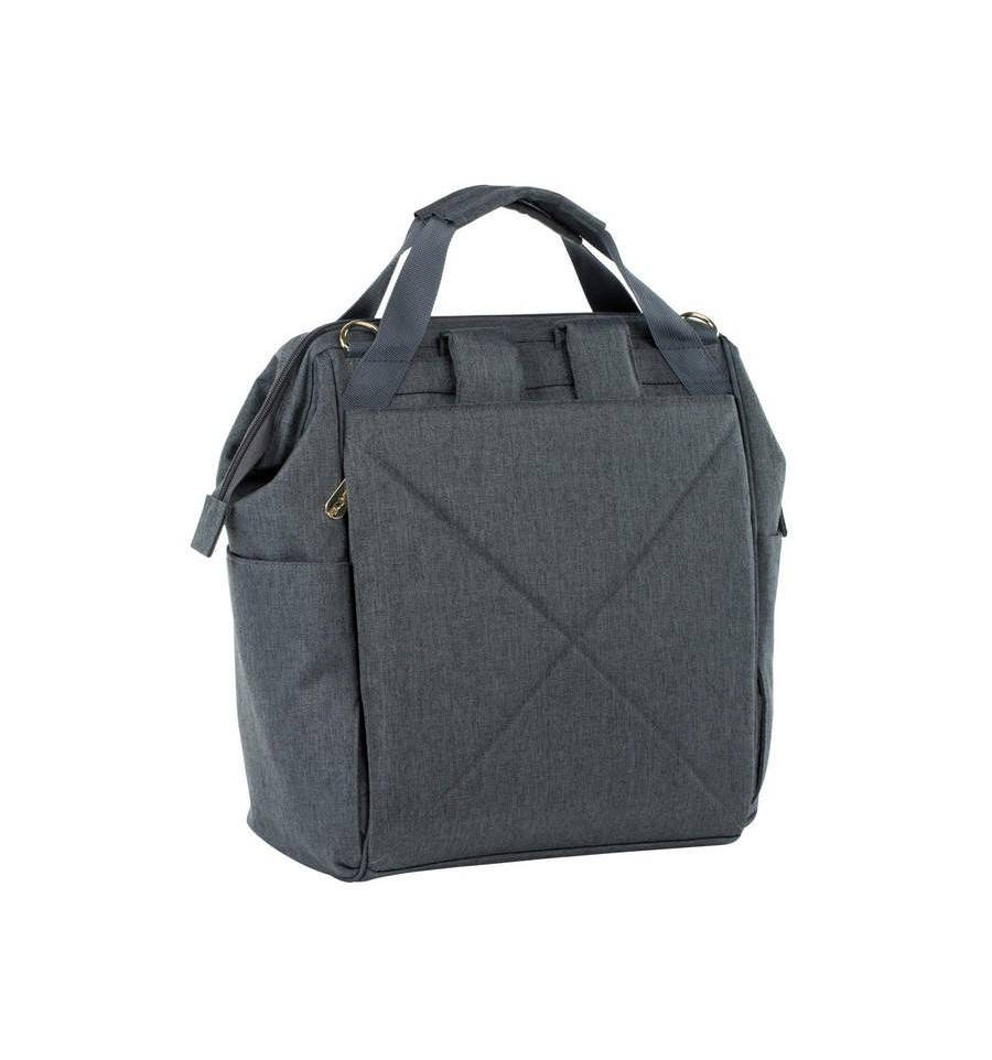 Mochila Glam Goldie LASSIG Anthracite - Imagen 6