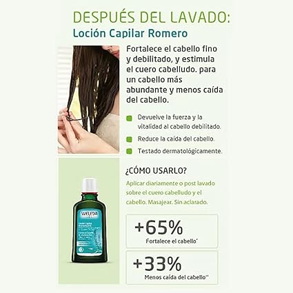 Loción Capilar Revitalizante de Romero weleda - Imagen 4