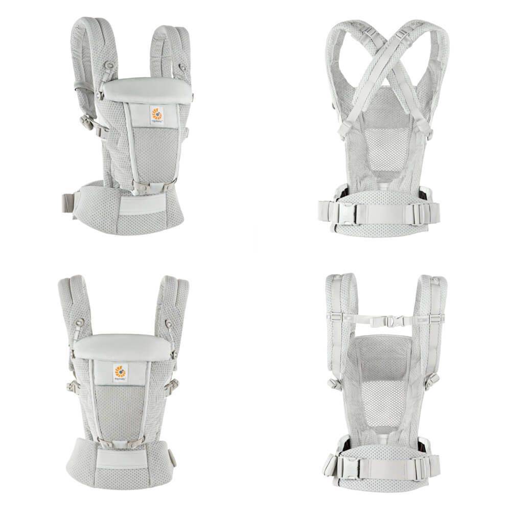 Mochila Portabebés Ergobaby Adapt Gris Perla - Imagen 3