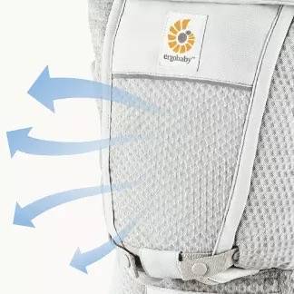 Mochila Portabebés Ergobaby Adapt Gris Perla - Imagen 7