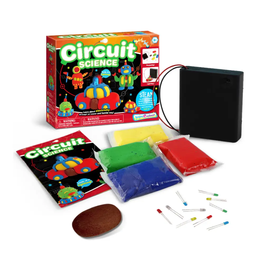 Kit Circuito Electrónico Led Juguete Didáctico Educativo - Imagen 2